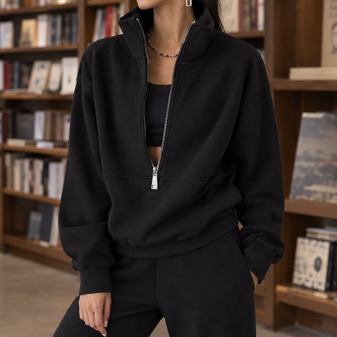 Lena Relaxed Set - Black