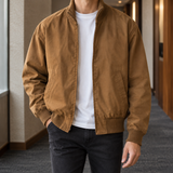 Anselm Bomber Jacket - Brown