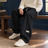 Peter Straight Leg Pants - Black