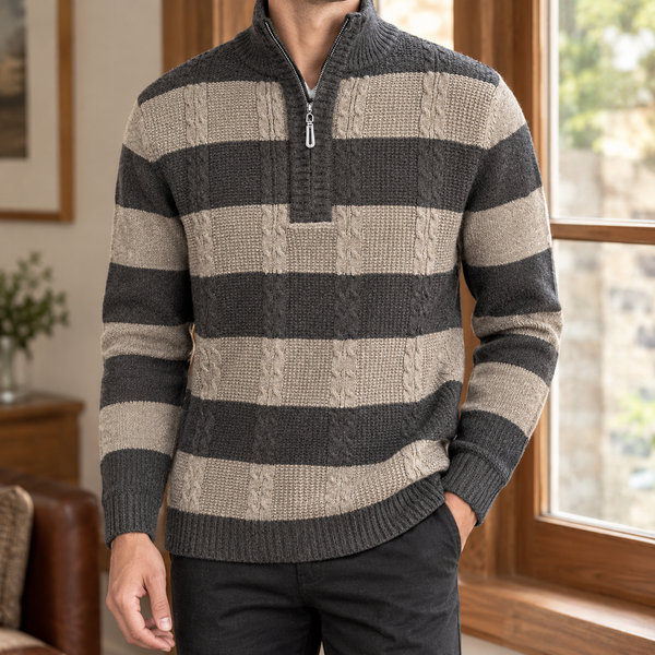 Alistair Striped Sweater
