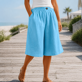 Florence Relaxed Shorts - Sky Blue