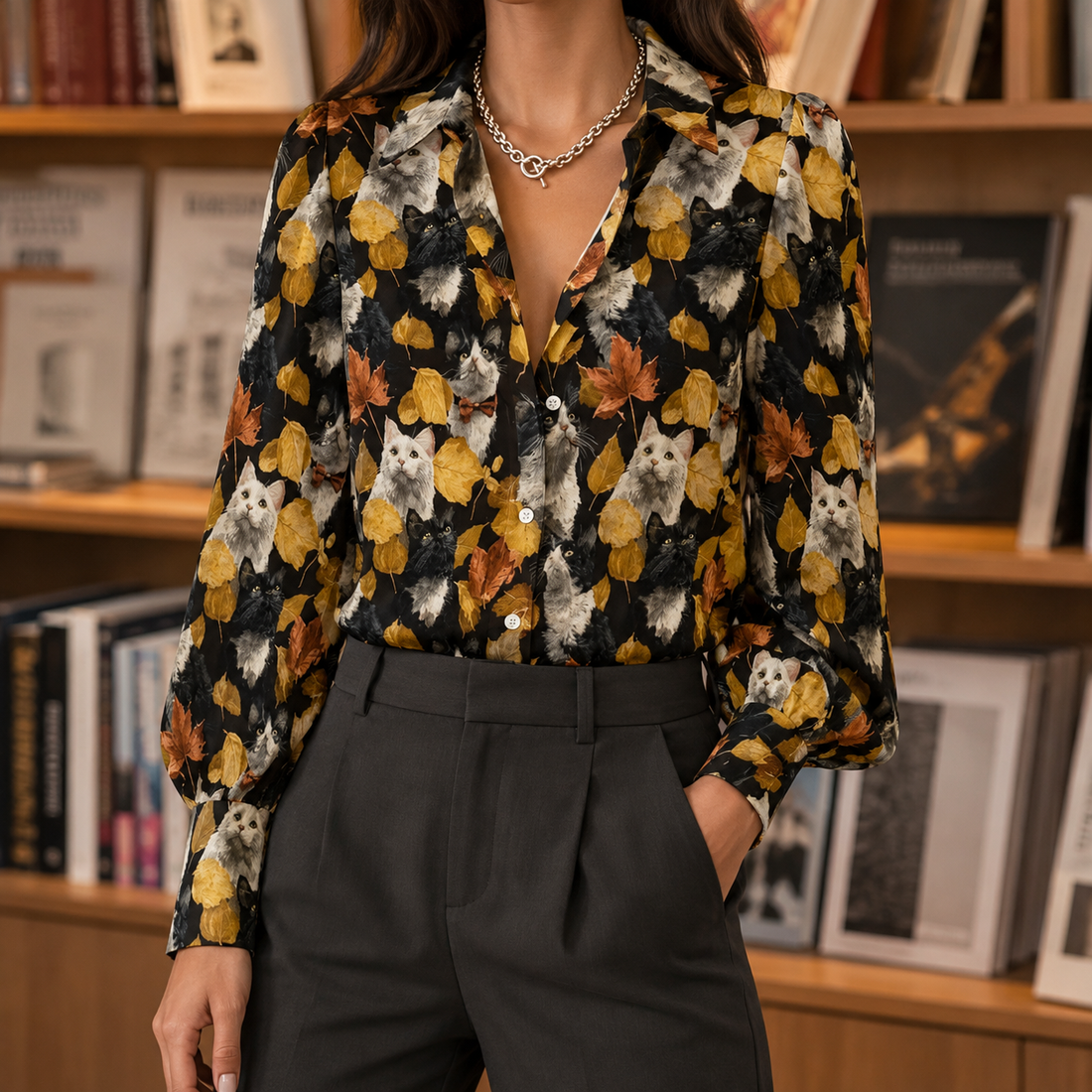 Aiglon Printed Blouse - Floral