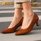 Ancona Orthopedic Pumps - Brown