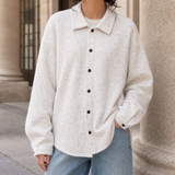 Wilhelmina Textured Overshirt - Multicolor