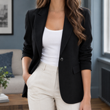 Flavia-Faye Slim Fit Blazer - Black