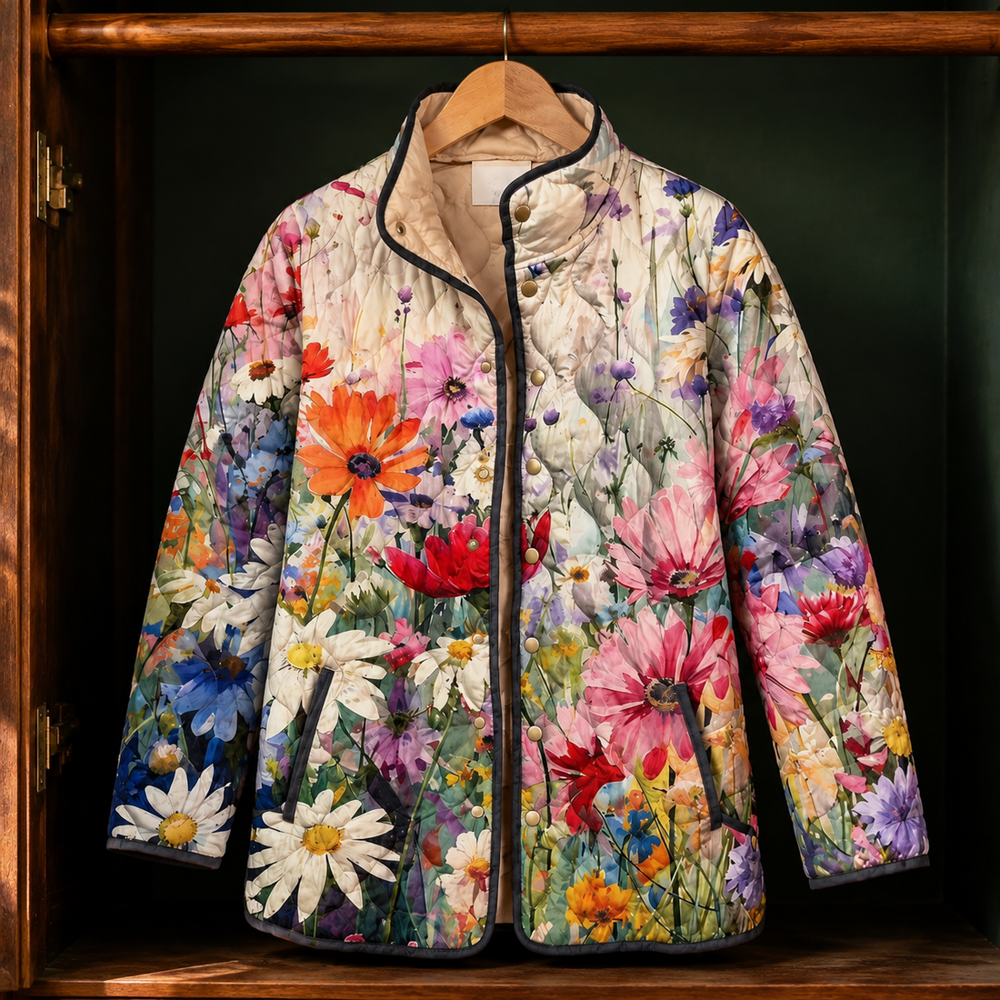 Ingrid Floral Jacket - Multicolour