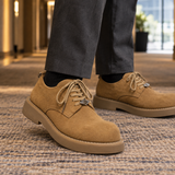 Corvino Chunky Derby Shoes - Tan