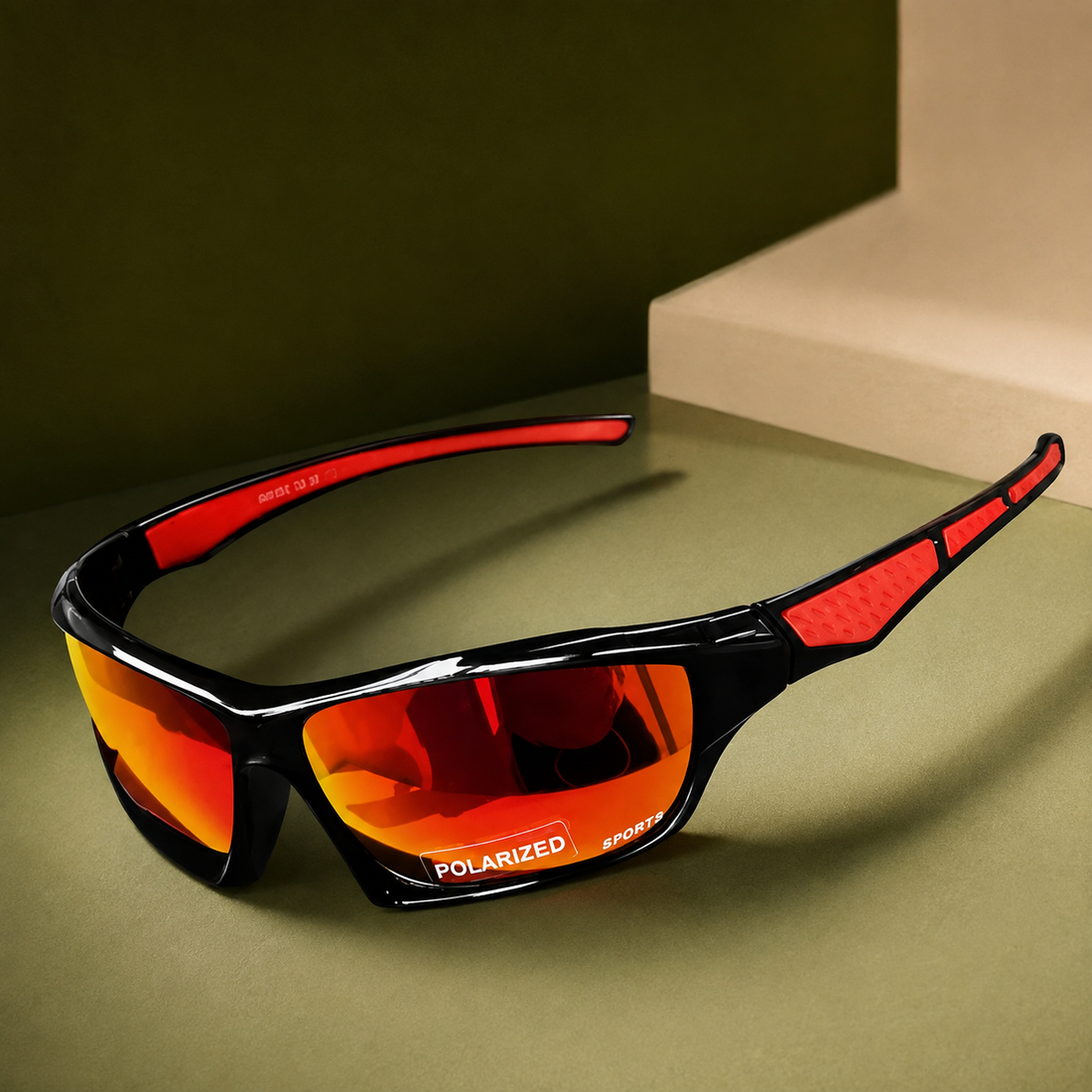Bianca Polarized Sunglasses - Red