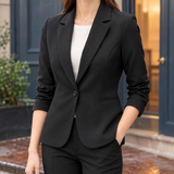 Alba-Rose Tailored Blazer - Black