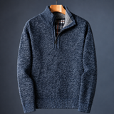 Torin Quarter-Zip Sweater - Blue