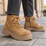 Caprera Lace-Up Boots - Brown
