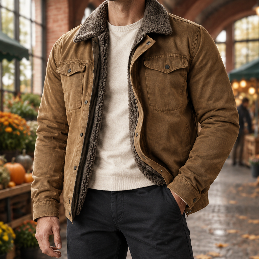 Caius Western Jacket - Black