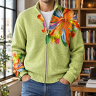 Lime Green Floral