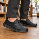 Corleone Slip-On Loafers - Black