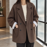 Isabeau-June Relaxed Blazer - Brown