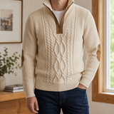 Jayden Cable Knit Sweater - Ivory