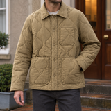 Connor Quilted Jacket - Khaki