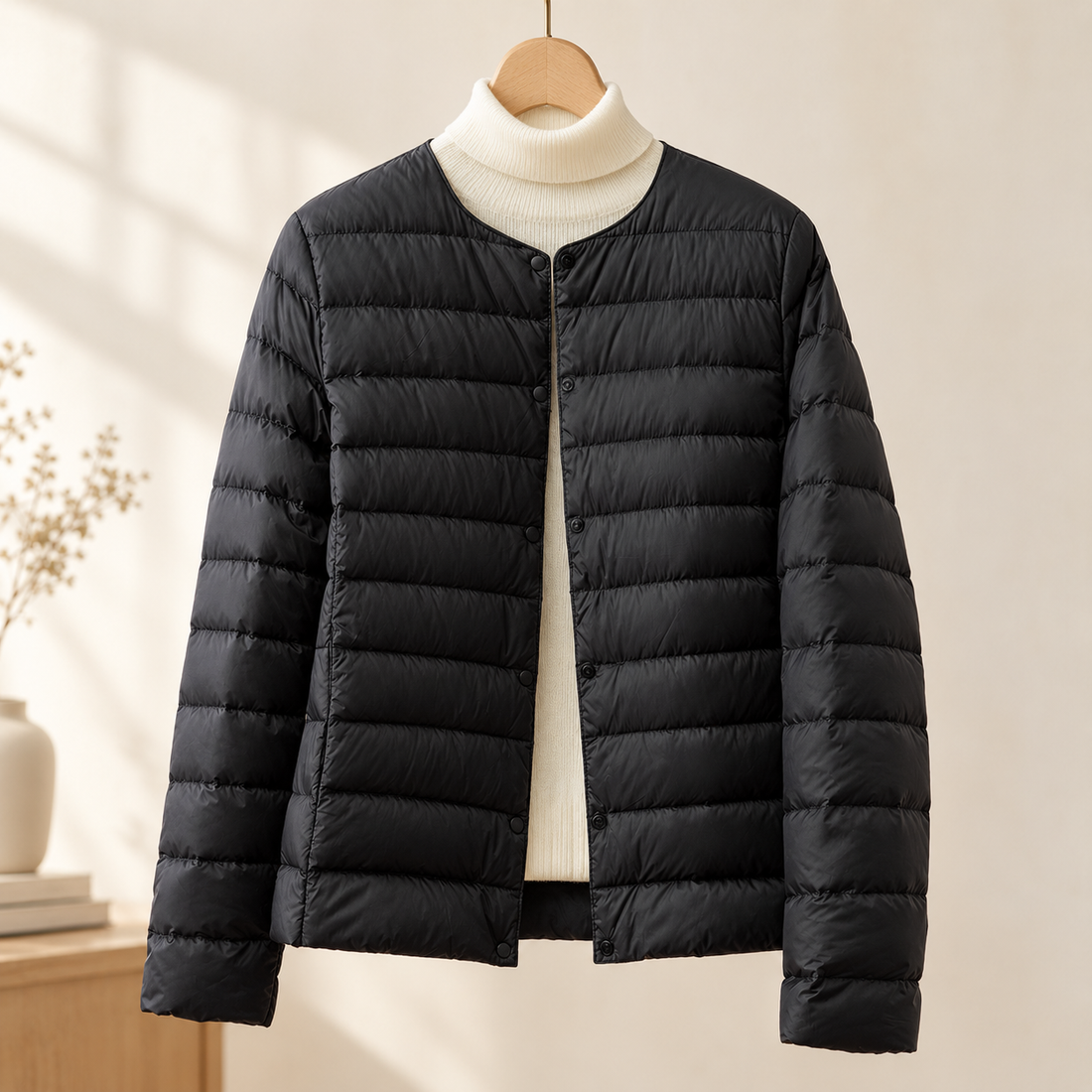 Junia-Claire Cashmere Jacket - Black