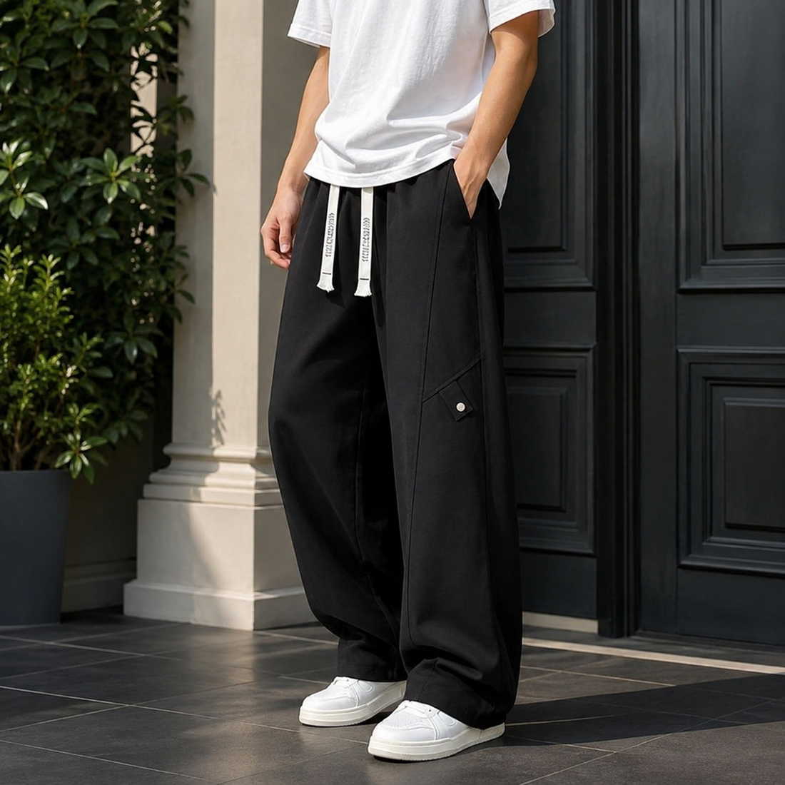Anders Utility Pants - Black