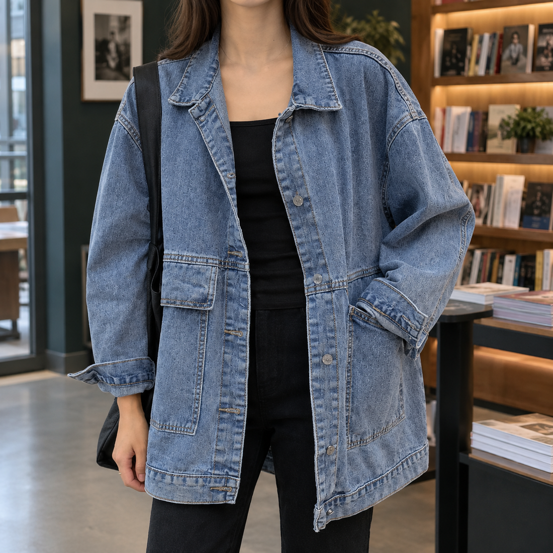 Rachel-Skye Denim Jacket - Blue