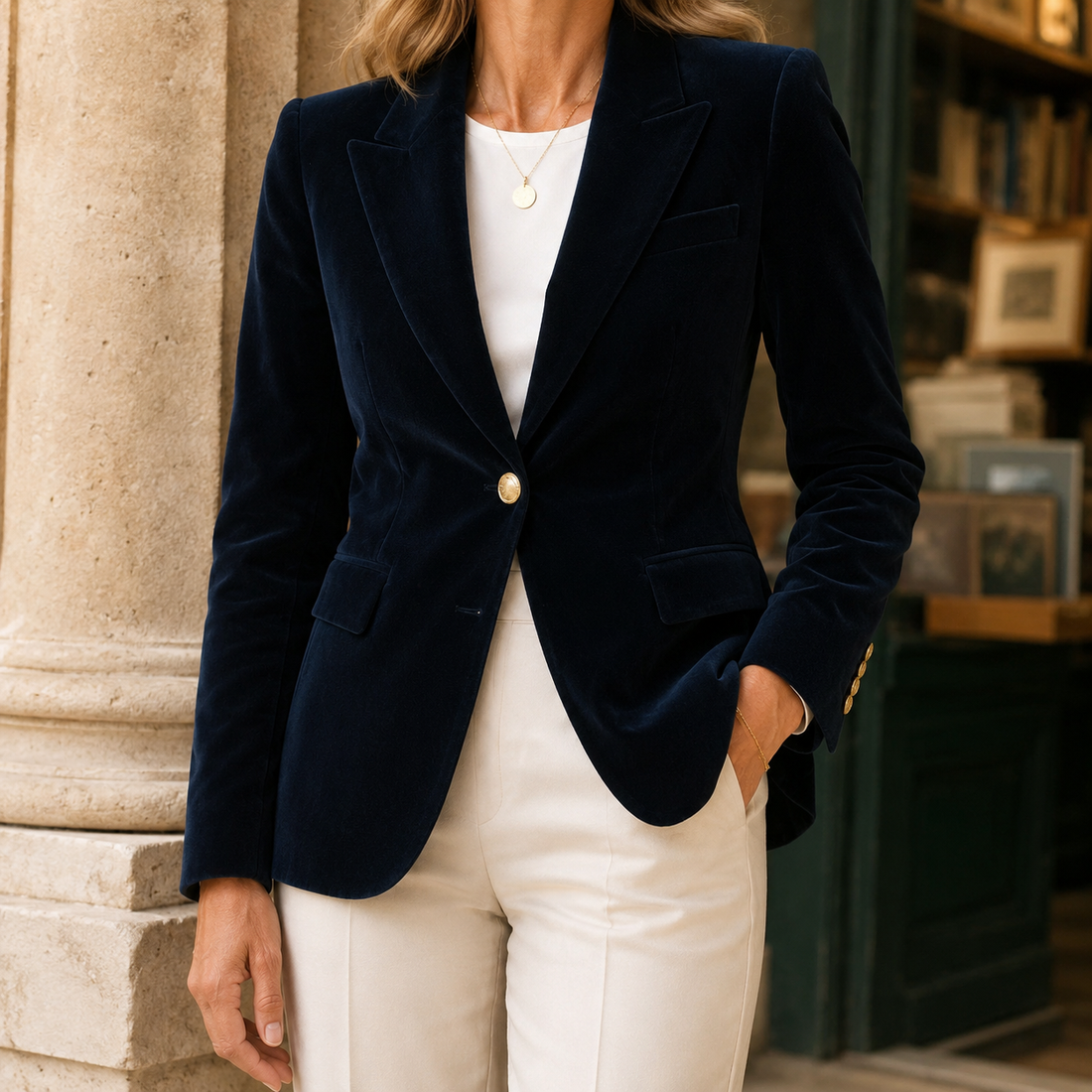 Annabel Tailored Blazer - Black