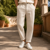 August Tapered Pants - Beige