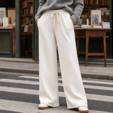 Grace-Eve Wide Leg Pants - White