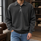 David Relaxed Polo - Black