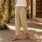 Giselle-Eve Relaxed Pants - Sand
