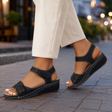 Amalfi Orthopedic Sandals - Black