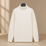 Baudouin Turtleneck Sweater - White