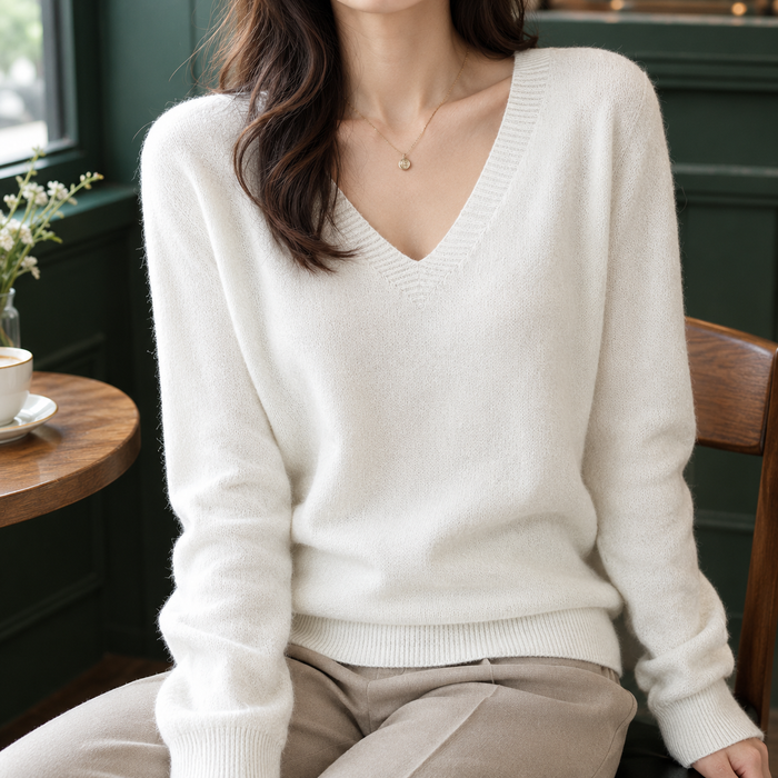 Angelique V-Neck Sweater