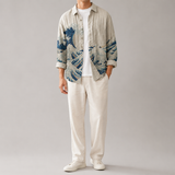Hudson Relaxed Shirt on model