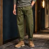 Rhys Relaxed Pants - Army Green