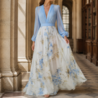 Floral Blue