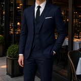 Tancred Tailored Suit - Navy Blue