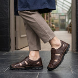 Dario Fisherman Sandals - Marron