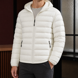 Hugh Quilted Jacket - Milky White