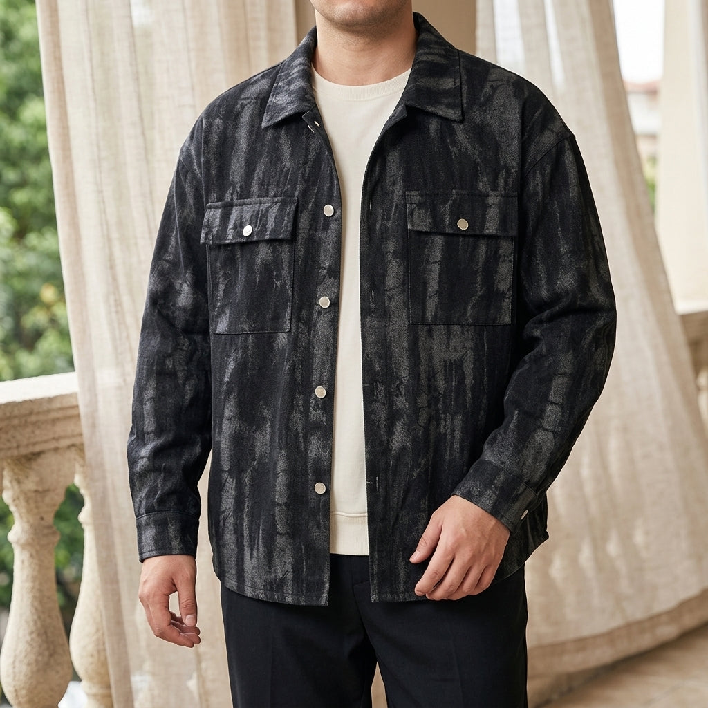 Harlan Denim Jacket - Black Denim Jacket