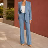 Aimee-Faye Tailored Set - Blue
