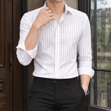 Fintan-Wren Striped Shirt - White