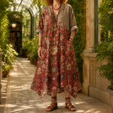 Nerissa Handkerchief Dress - Multicolor