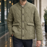 Philemon Quilted Jacket - Olive Green