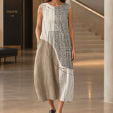 Sofia-Faye Cocoon Midi Dress - Khaki