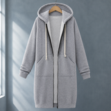 Sharon Hooded Hoodie - Gray