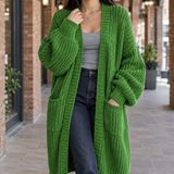 Liliane Oversized Cardigan - Green