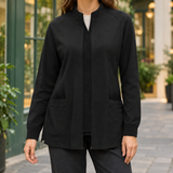 Solene-Jade Zip Jacket - Black