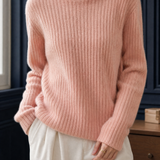 Annabel-Claire Turtleneck Sweater - Pink