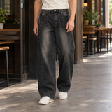 Sigmund-West Segmented Jeans - Black