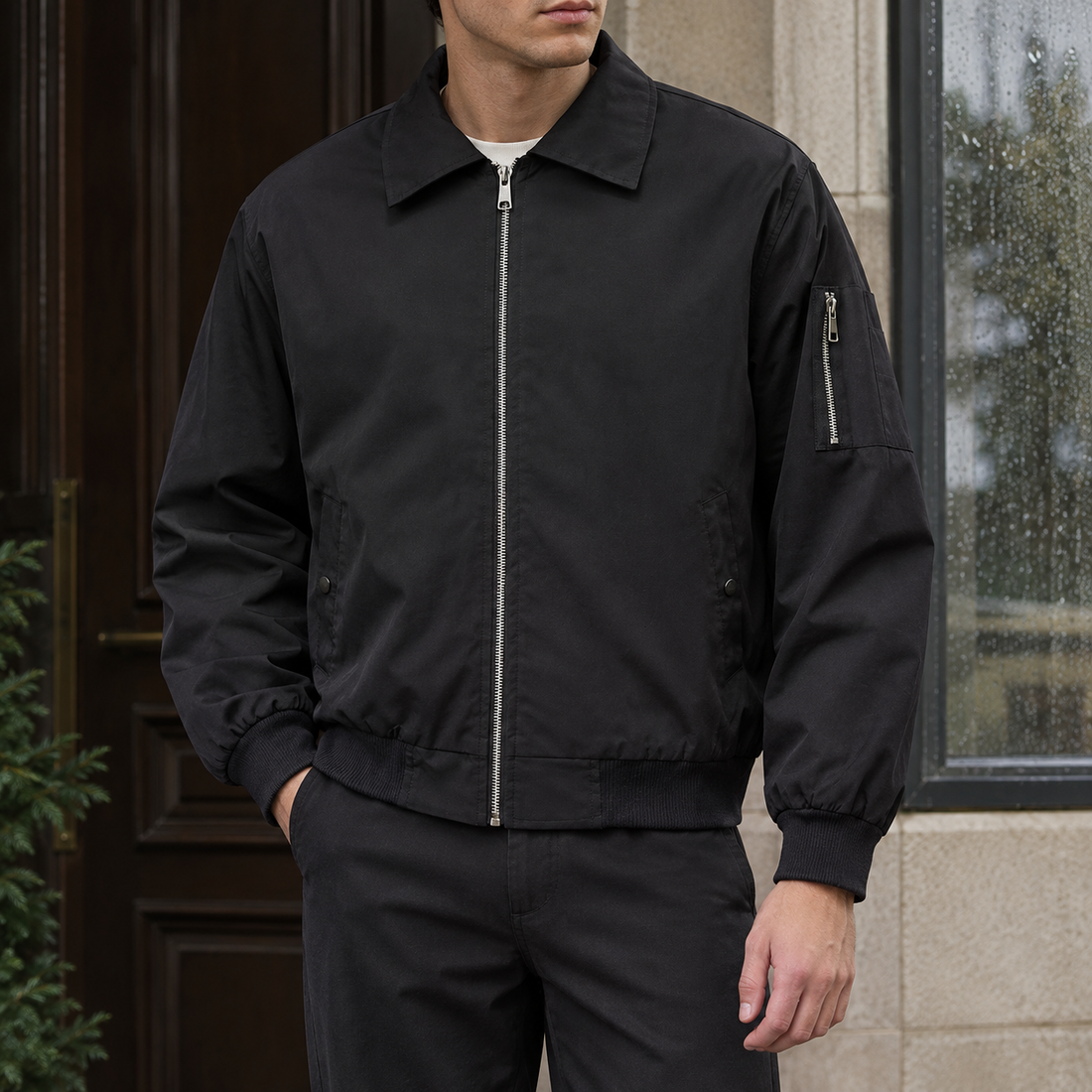 Gilles-Cole Utility Jacket - Black